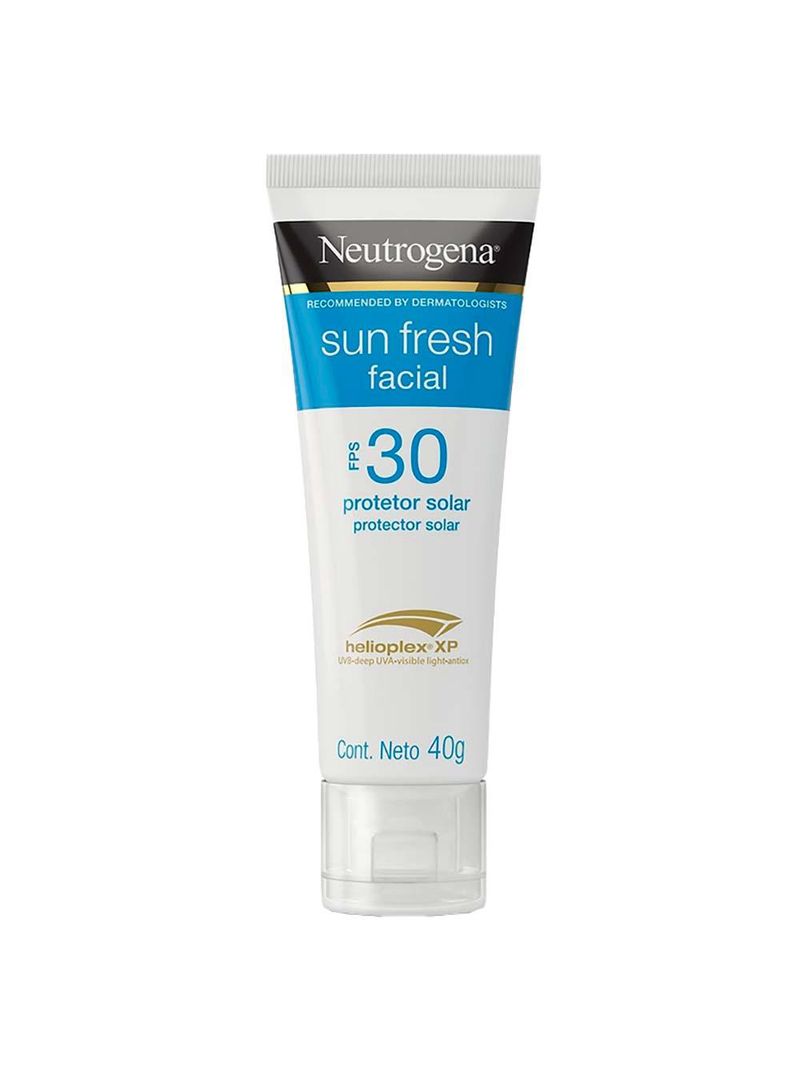 Protetor solar facial neutrogena sun fresh fps 30