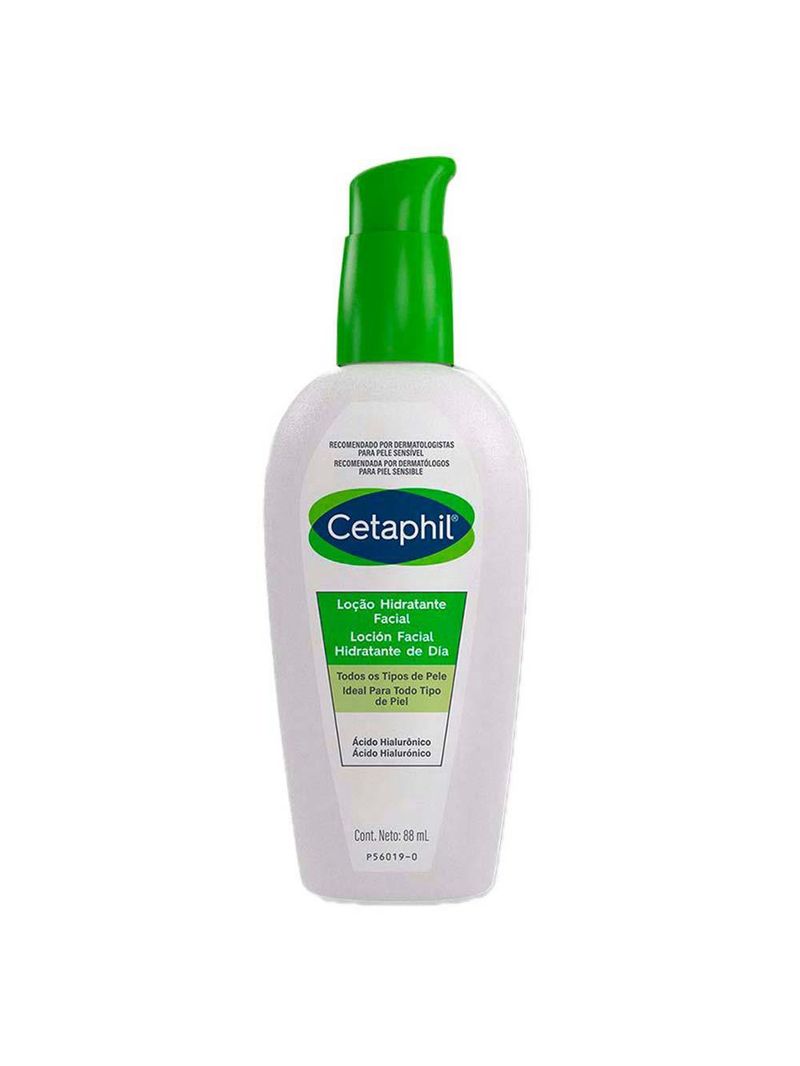 Cetaphil kit rotina – loção facial + protetor solar + espuma de limpeza + hidratante