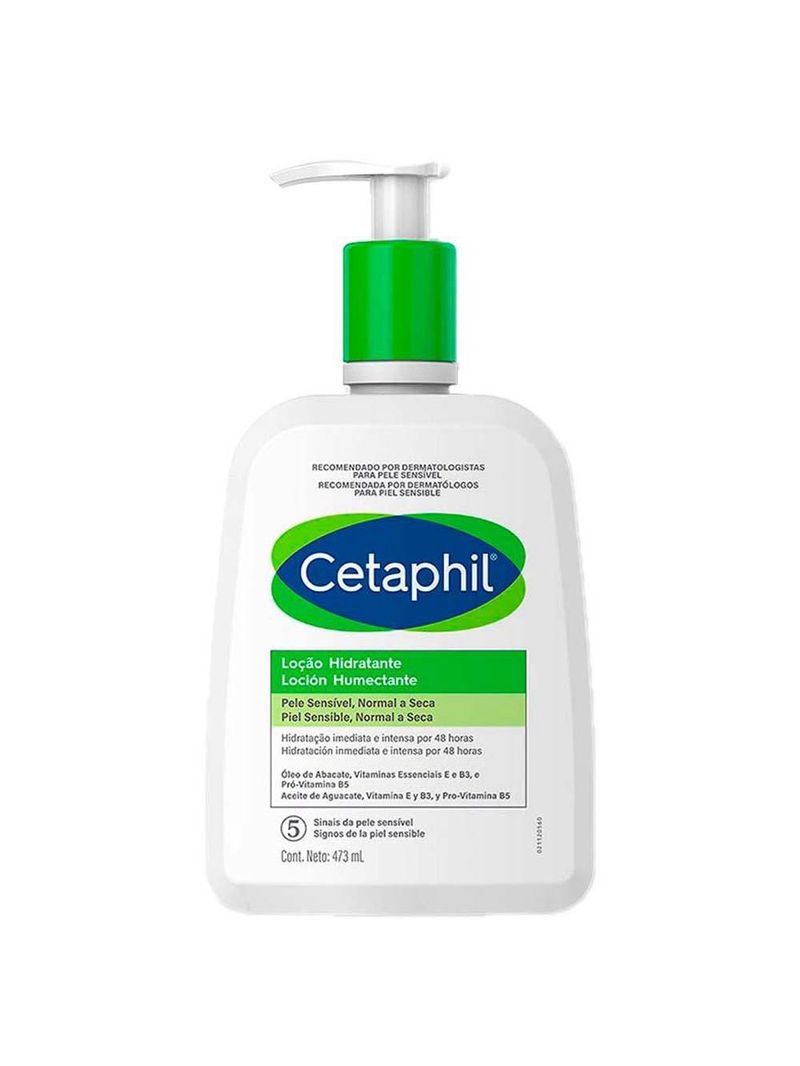 Cetaphil kit rotina – loção facial + protetor solar + espuma de limpeza + hidratante