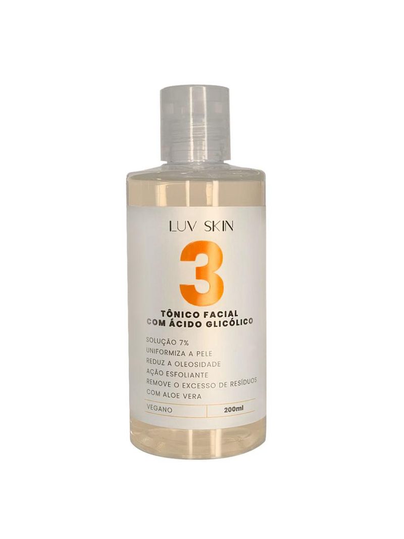 Tônico facial luv beauty - Ácido glicólico
