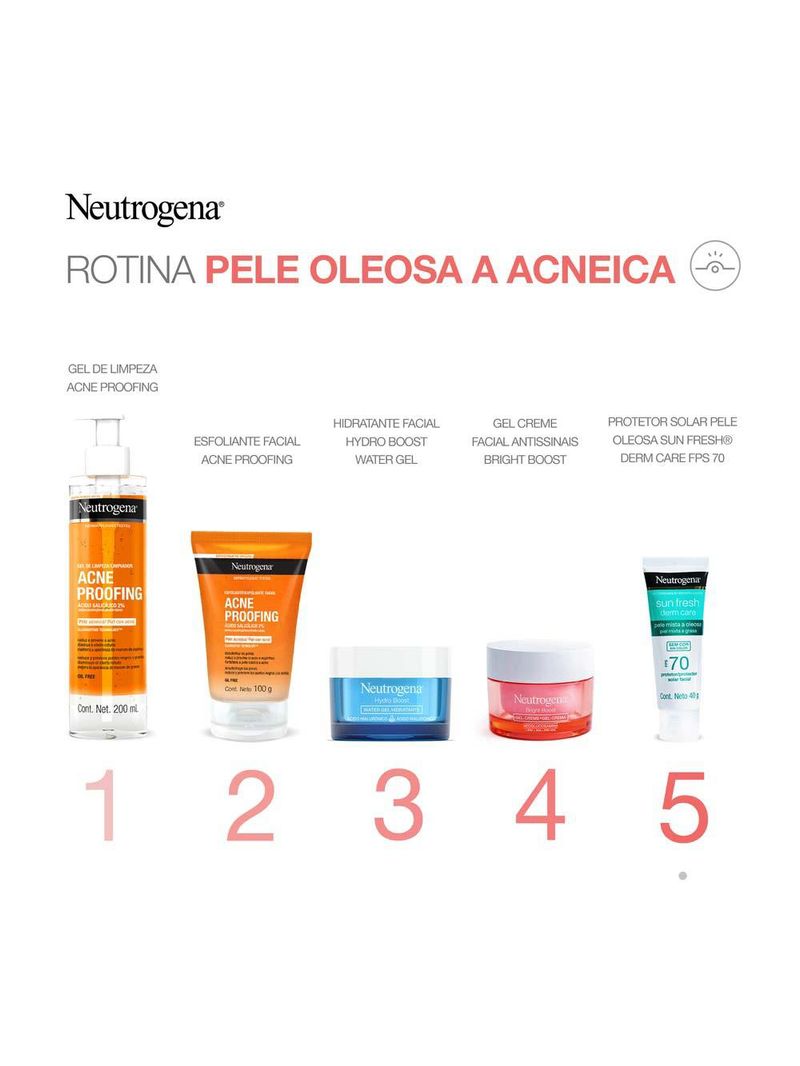 Protetor solar neutrogena sun fresh derm care facial fps70