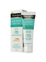 Protetor solar neutrogena sun fresh derm care facial fps70