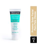Protetor solar neutrogena sun fresh derm care facial fps70