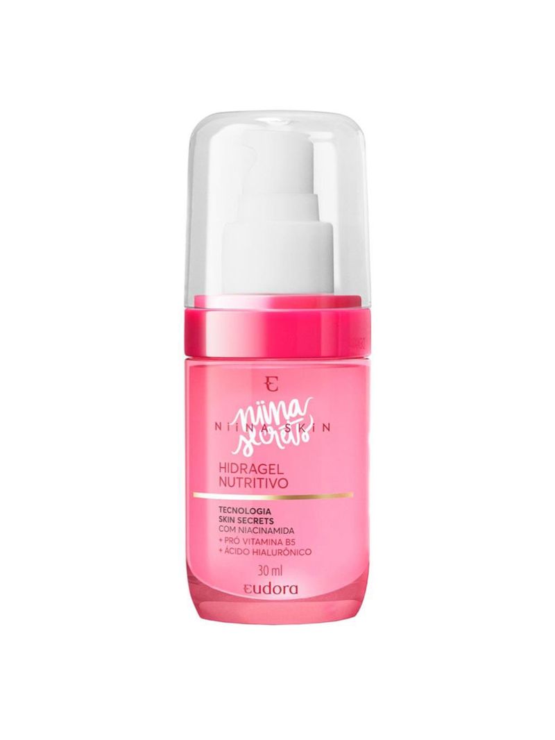Hidratante facial em gel niina secrets by eudora niina skin hidragel