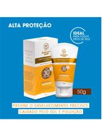 Protetor solar facial australian gold antipoluição fps30