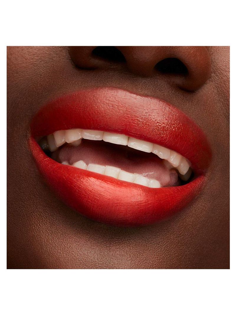 Batom labial mac lustreglass lipstick tons vermelhos