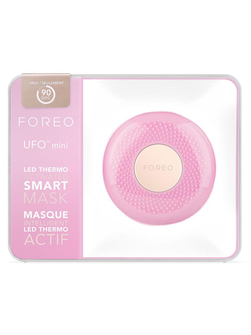 Aparelho de aplicação de máscara faciais foreo - ufo mini pearl pink