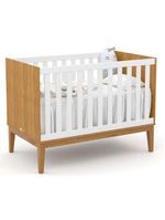 Quarto Bebê Americano 4 Portas Com Berço Americano Unique Freijó Branco Soft  Eco Wood Matic  Henn