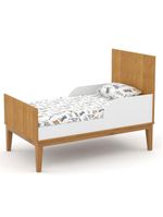 Quarto Bebê Americano 4 Portas Com Berço Americano Unique Freijó Branco Soft  Eco Wood Matic  Henn