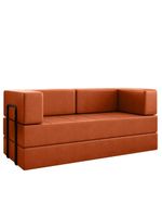 Sofa Cama Modular 2 Lugares 160 Cm New Monaco Corino Dallas Vconcept New Dallas