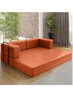 Sofa Cama Modular 2 Lugares 160 Cm New Monaco Corino Dallas Vconcept New Dallas