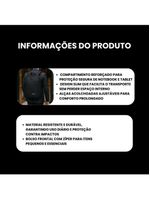 Mochila Slim Masculina Feminina Executiva Reforçada Notebook 16 E Tablet - Santiago - Cruzeiro Mtr2