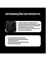 Mochila Slim Masculina Feminina Executiva Reforçada Notebook 16 E Tablet - Santiago - Cruzeiro Mtr1