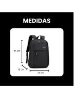 Mochila Slim Masculina Feminina Executiva Reforçada Notebook 16 E Tablet - Santiago - Cruzeiro Mtr1
