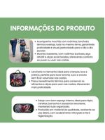 Kit Escolar Trex Para Meninos Mochila + Lancheira + Estojo Reforçada Resistente 17' - Trex Attack Verde Escuro