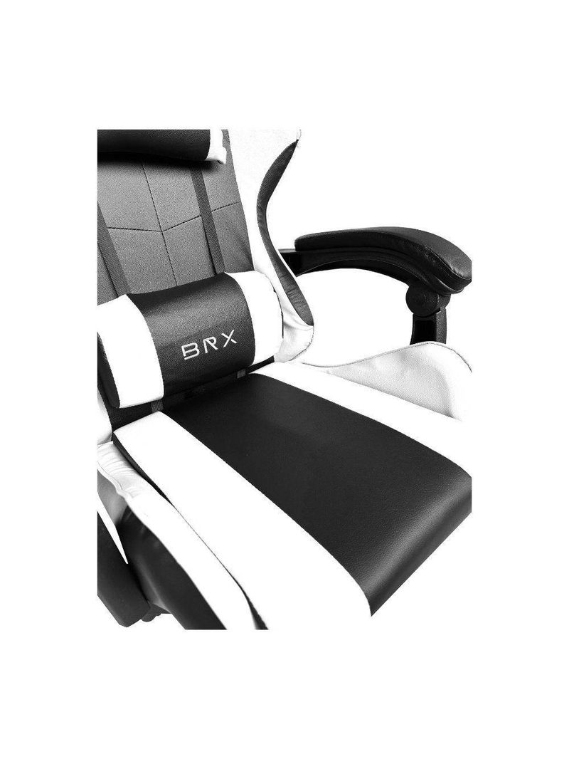 Cadeira Gamer Brx Impact Branca Pct /1