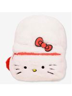Mini Mochila Plush Com Pompom Hello Kitty