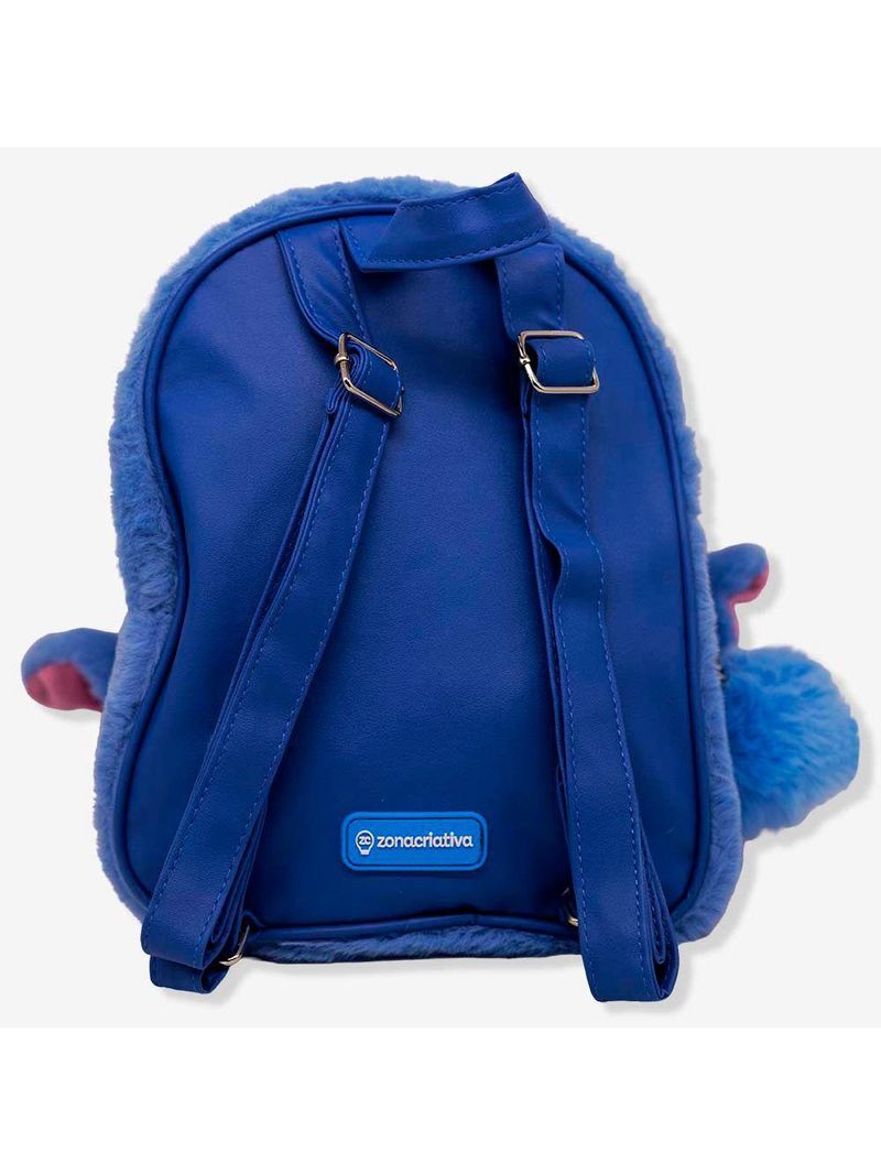 Mini Mochila Plush Com Pompom Stitch - Disney