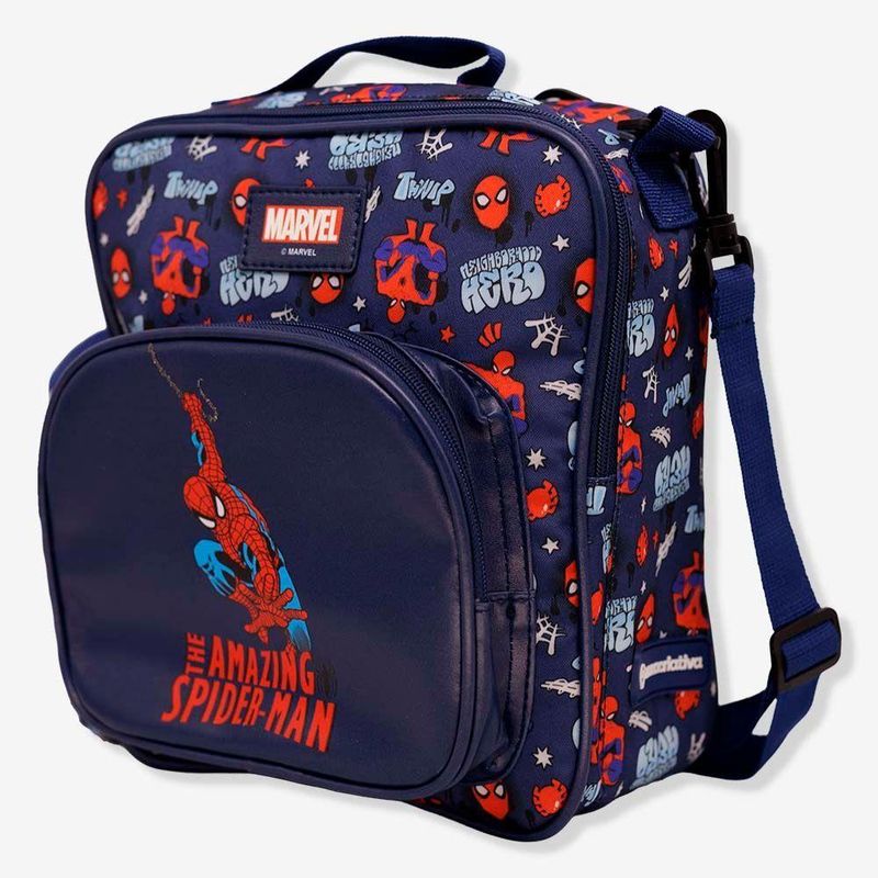 Mochila Lancheira Homem Aranha - Marvel