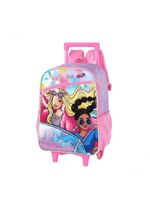 Mochila Com Rodas Barbie Pink - único Pink