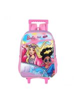 Mochila Com Rodas Barbie Pink - único Pink