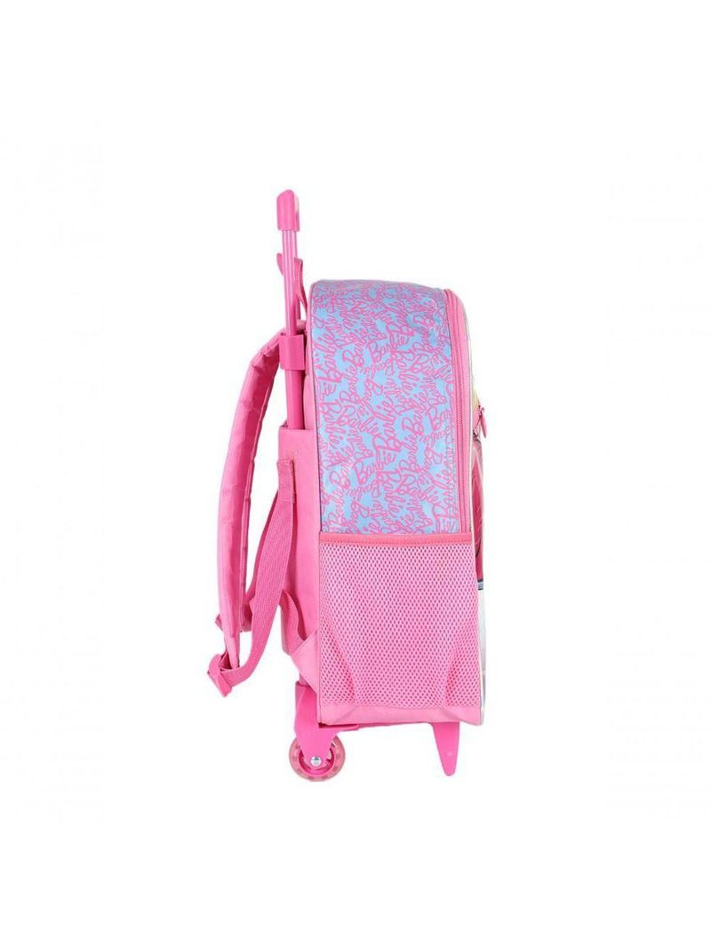 Mochila Com Rodas Barbie Pink - único Pink