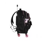 Mochila Com Rodas Stitch Preto - Unico Preto