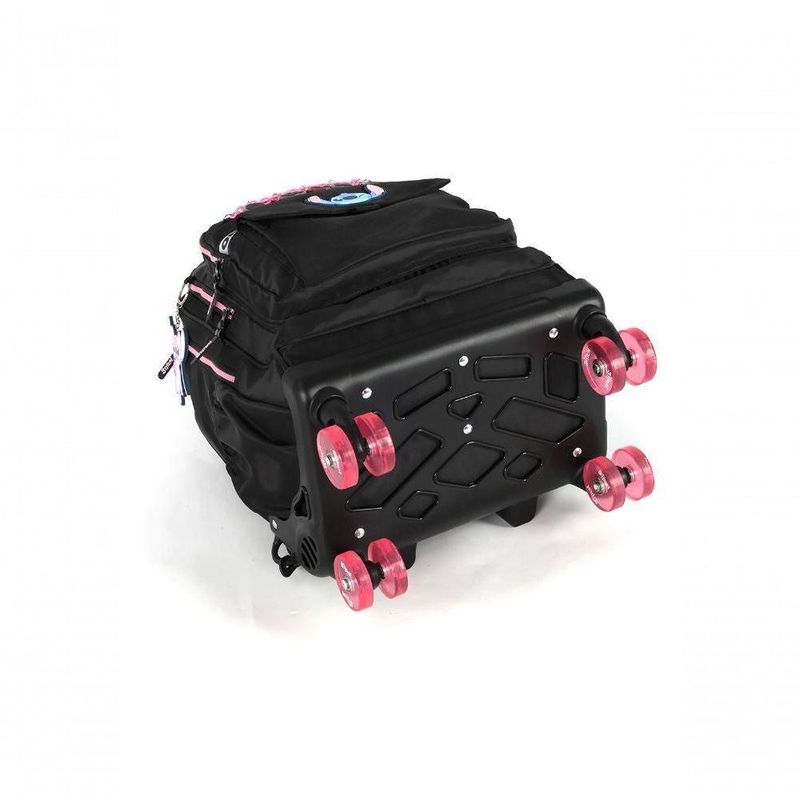 Mochila Com Rodas Stitch Preto - Unico Preto