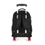 Mochila Com Rodas Stitch Preto - Unico Preto