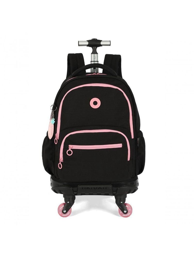 Mochila Com Rodas Up4you By Luara Preto - Unico Preto