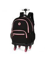 Mochila Com Rodas Up4you By Luara Preto - Unico Preto