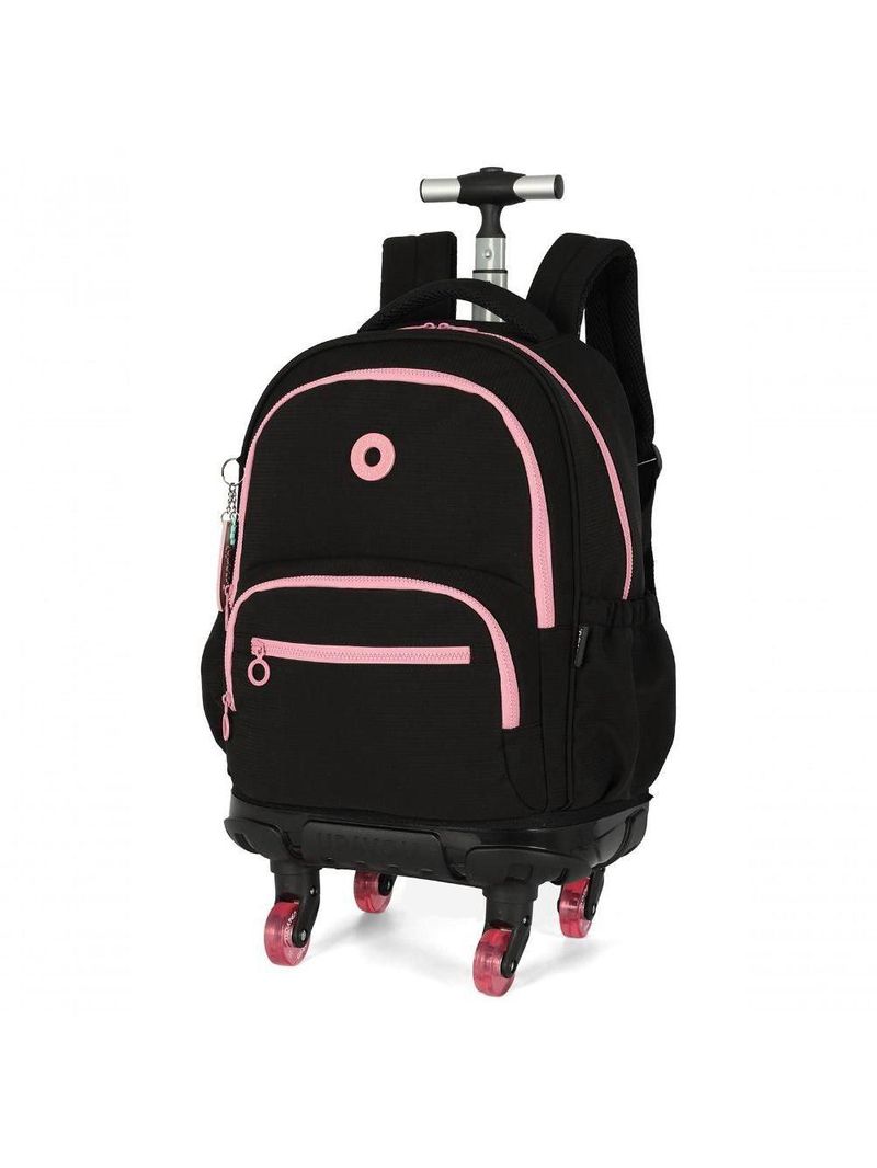 Mochila Com Rodas Up4you By Luara Preto - Unico Preto