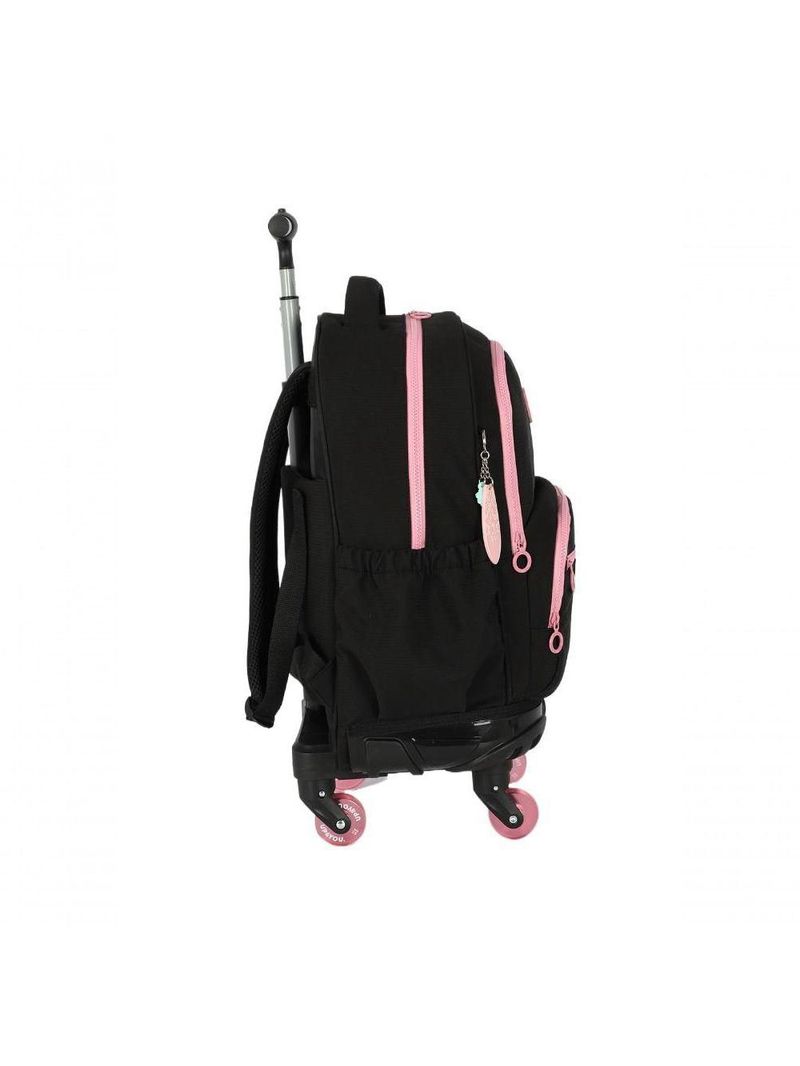 Mochila Com Rodas Up4you By Luara Preto - Unico Preto