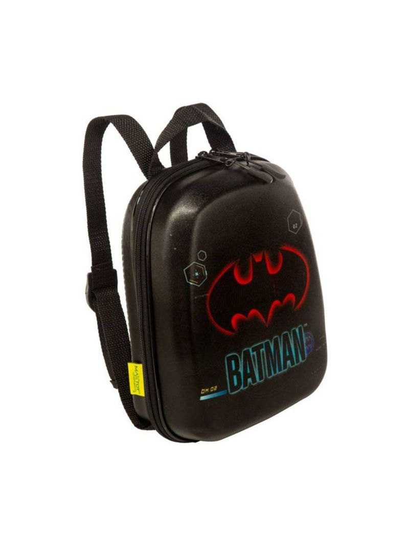 Mochila Escolar Infantil De Costas Batman Preto