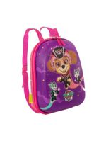 Mochila Escolar Infantil De Costas Patrulha Canina Roxa