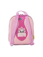Mochila Escolar Infantil De Costas Gatinha Marie Rosa