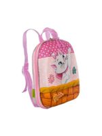 Mochila Escolar Infantil De Costas Gatinha Marie Rosa
