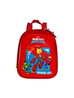 Mochila Escolar Infantil De Costas Homem De Ferro Vermelho
