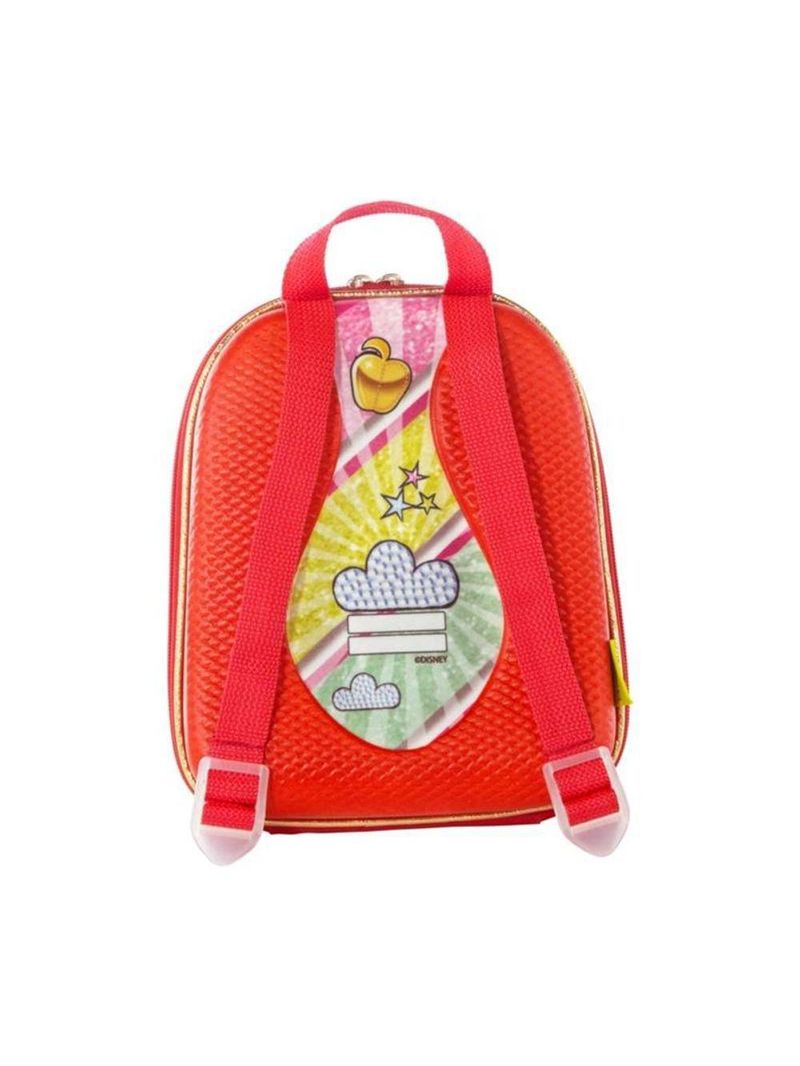 Mochila Escolar Infantil De Costas Branca De Neve Vermelha