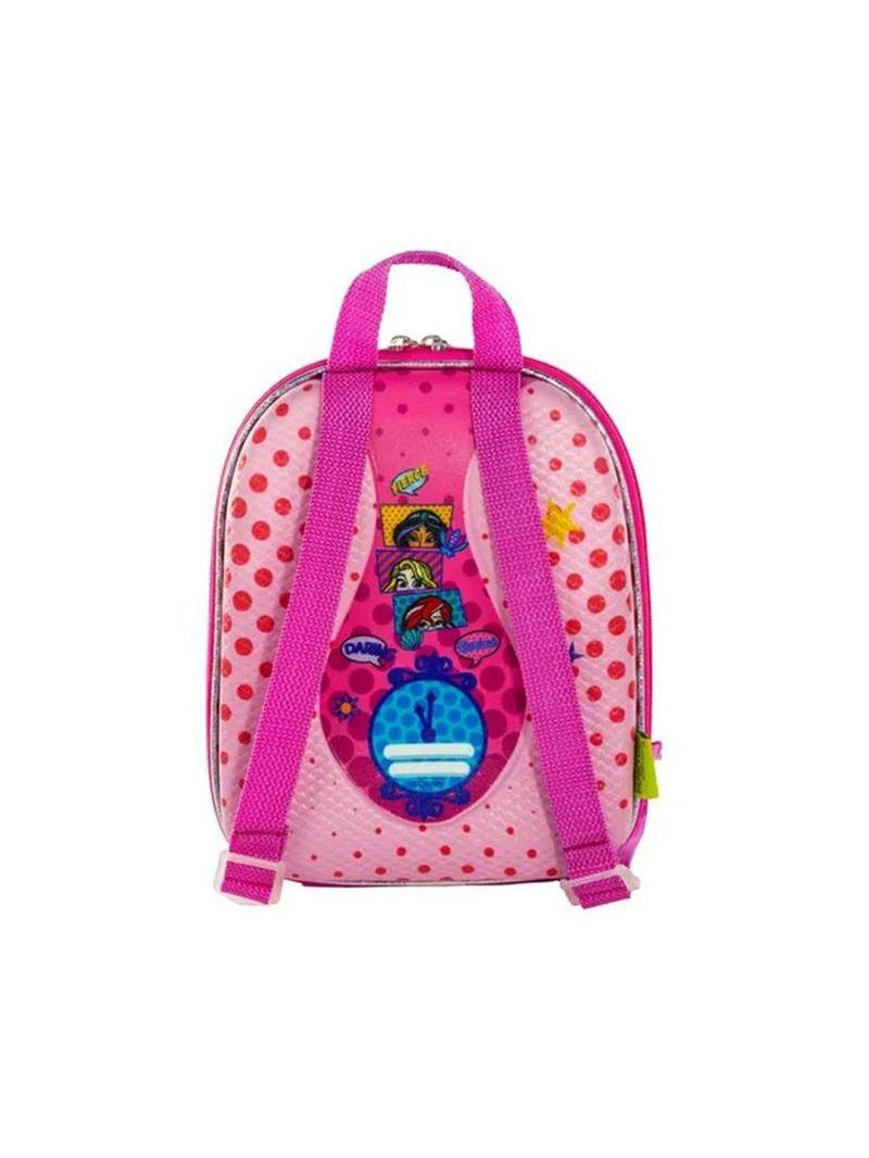 Mochila Escolar Infantil De Costas Princesa Cinderela Rosa