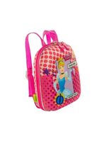 Mochila Escolar Infantil De Costas Princesa Cinderela Rosa