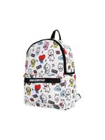 Mochila De Costa Branca Escolar Personagens Bt21 K Pop