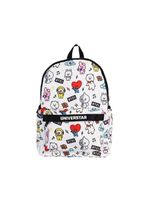 Mochila De Costa Branca Escolar Personagens Bt21 K Pop