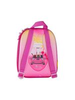 Mochila Escolar Infantil De Costas Barbie Conversível Rosa