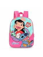 Mochila Costas Stitch Pequena Creche Baby Aloha Escolar Luxcel