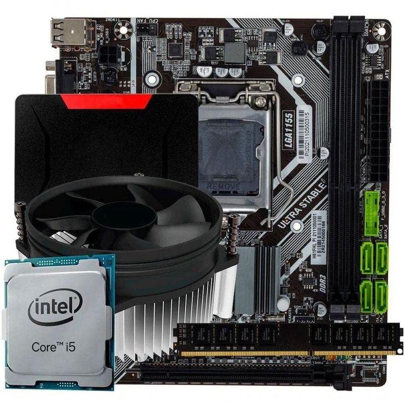 Computador Cpu Gamer Intel Core I5 16gb Ddr3 Ssd 512gb Gtx 4gb Fonte 500w Bivolt Windows