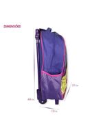 Kit Completo Escolar Princesas Mochila De Rodinhas Lancheira Térmica Estojo