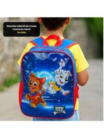 Mochila Infantil De Costa Cachorro Herói