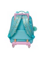 Kit Mochila Rodinhas + Lancheira + Estojo Pack Me Fox Pacific