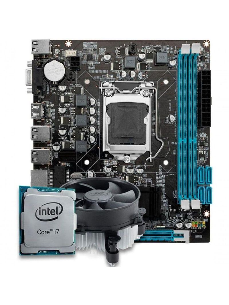 Computador Cpu Gamer Intel Core I7 H61 16gb Ddr3 Ssd 512gb Gtx 4gb Wifi Windows